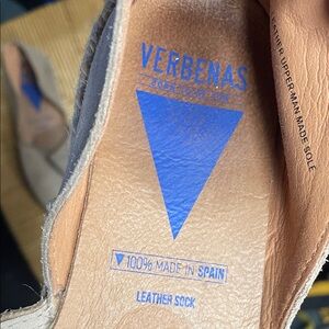 Verbenas Women's Tan Leather Shoes